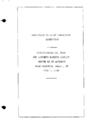 Interstate Commerce Commision Report of the Accident  Investigation Occuring on the SOUTHERN PACIFIC RAILROAD MCARTHUR CA