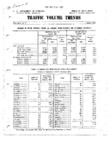 Traffic Volume Trends January 1954