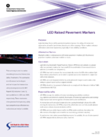 LED Raised Pavement Markers summary