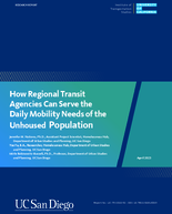 How Regional Transit Agencies Can Serve the Daily Mobility Needs of the Unhoused Population