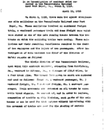 Interstate Commerce Commission Report of the Accident  Investigation Occurring on the PENNSYLVANIA RAILROAD PORT ROYAL PA