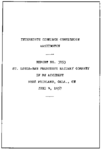 Interstate Commerce Commision Report of the Accident  Investigation Occuring on the ST LOUISSAN FRANCISCO RAILWAY FAIRLAND OK