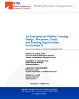 An Evaluation of Wildlife Crossing Design Placement Costs and Funding Opportunities for Corridor Q