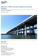 Evaluation of FDOT Corrosion and Control Programs