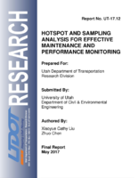 Hotspot and sampling analysis for effective maintenance and performance monitoring