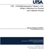 CIV  Civil Infrastructure Vision v10 Bridge Calibration User Manual and Validation Manual