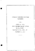 Interstate Commerce Commision Report of the Accident  Investigation Occuring on the GREAT NORTHERN WEST UNION MN