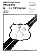 Urban Highway Storm Drainage Model Volume 2 Precipitation Module Users Manual and Documentation
