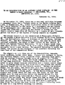 Interstate Commerce Commission Report of the Accident  Investigation Occurring on the BOSTON AND MAINE RAILROAD DUMMERSTON VT