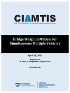 Bridge Weigh In Motion for Simultaneous Multiple Vehicles