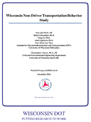 Wisconsin NonDriver Transportation Behavior Study