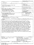Testing and Evaluation of Work Zone Traffic Control Devices