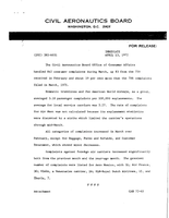 Air Travel Consumer Report March 1972