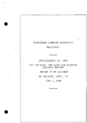 Interstate Commerce Commision Report of the Accident  Investigation Occuring on the NEW YORK NEW HAVEN AND HARTFORD RAILROAD STANDISH MA