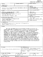 Procedures for prioritizing road improvements under the statewide highway plan  final report