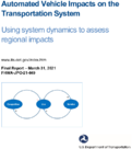 Automated Vehicle Impacts on the Transportation System Using System Dynamics to Assess Regional Impacts