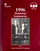 1996 Statistical Summaries  FTA Grant Assistance Programs