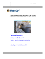BridgeinaBackpackTM Task 4  monitoring and load rating