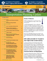 Transportation Planning Update  Summer 2009