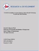 CLEAR Technology Transfer and Metric Building