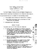 Rural Highway Planning Survey and Highway Transportation Study