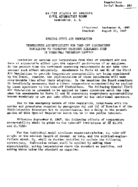 SR Regulation No 397 Temperature Accountability For Take Off Limitations Pertaining To Transport Category Airplanes Used In Scheduled Passenger Service