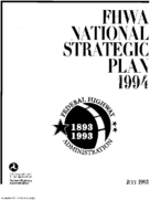 FHWA National Strategic Plan 1994