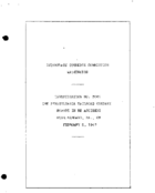 Interstate Commerce Commision Report of the Accident  Investigation Occuring on the PENNSYLVANIA RAILROAD CARLAND PA