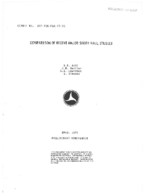 Comparison of recent major shorthaul studies