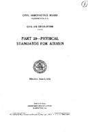 Part 29 Physical Standards For Airmen