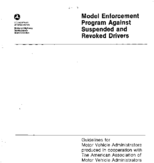 Model Enforcement Program against Suspended and Revoked Drivers Guidelines for Motor Vehicle Administrators