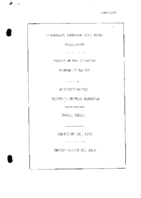 Interstate Commerce Commision Report of the Accident  Investigation Occuring on the ILLINOIS CENTRAL RAILROAD COMPANY TOONE TN