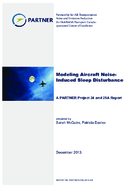 Modeling Aircraft Noise Induced Sleep Disturbance A PARTNER Project 24 and 25A Report