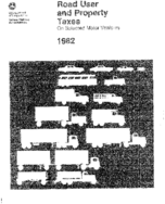 RoadUser and Property Taxes on Selected Motor Vehicles 1982