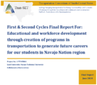 Educational and Workforce Development Through Creation of Programs in Transportation To Generate Future Careers for Our Students in Navajo Nation Region