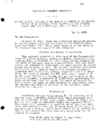 Interstate Commerce Commission Report of the Accident  Investigation Occurring on the ATLANTIC COAST LINE RAILROAD BONDS MILLS FL