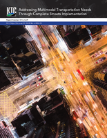 Addressing Multimodal Transportation Needs through Complete Streets Implementation