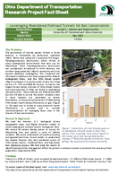 Leveraging Abandoned Railroad Tunnels for Bat Conservation Fact Sheet