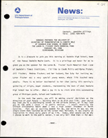 Remarks Prepared for Delivery by Secretary of Transportation Elizabeth Dole at Seaholm High School in Honor of the Loren B Fischer Youth Memorial Fund