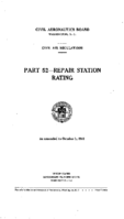 Part 52 Repair Station Rating