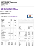 Highway Statistics Series State Statistical Abstracts 2012  West Virginia