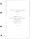 Interstate Commerce Commision Report of the Accident  Investigation Occuring on the PENNSYLVANIA RAILROAD LINDEN PA