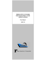 Fiber optic sensors for infrastructure applications  final report
