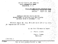 Part 21 Amendment 213 Revoking Obsolete Provisions For Reinstatement Of Airline Pilot Certificates Expiring Prior To December 7 1941