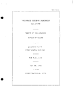 Interstate Commerce Commision Report of the Accident  Investigation Occuring on the PENNSYLVANIA RAILROAD VAN WERT OH