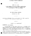 Interstate Commerce Commision Report of the Accident  Investigation Occuring on the NEW YORK CENTRAL RAILROAD MITCHELL IL
