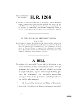 National Economic Crossroads Transportation Efficiency Act of 1997