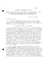 Interstate Commerce Commision Report of the Accident  Investigation Occuring on the MISSOURI KANSAS AND TEXAS RAILWAY BRUCEVILLE TX