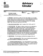AC 3383 Turbine Engine Vibration Survey