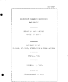 Interstate Commerce Commision Report of the Accident  Investigation Occuring on the CHICAGO ST PAUL MINNEAPOLIS AND OMAHA RAILWAY CORNELL WISE